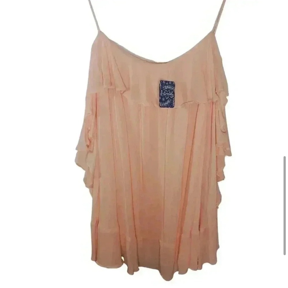 Women's Pink Ruffle Top - Picture 4 of 7